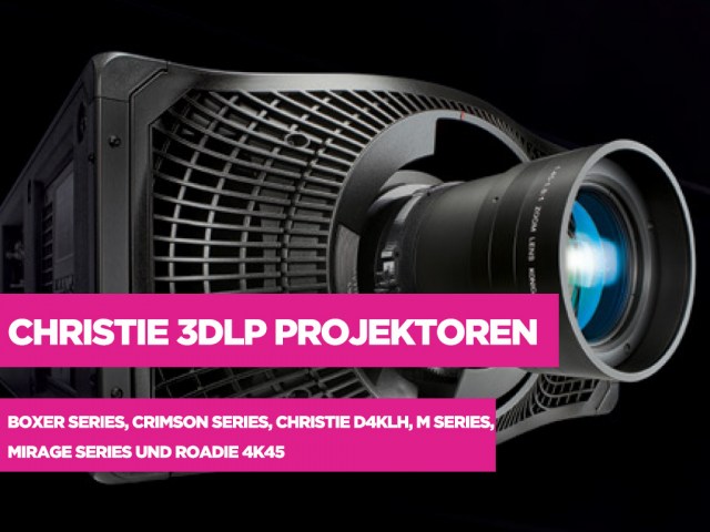 Christie-3DLP-Projektoren
